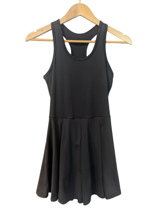 1A1A Dresses & Skirts - 1A1A Black Racerback Tennis Golf Dress Small
